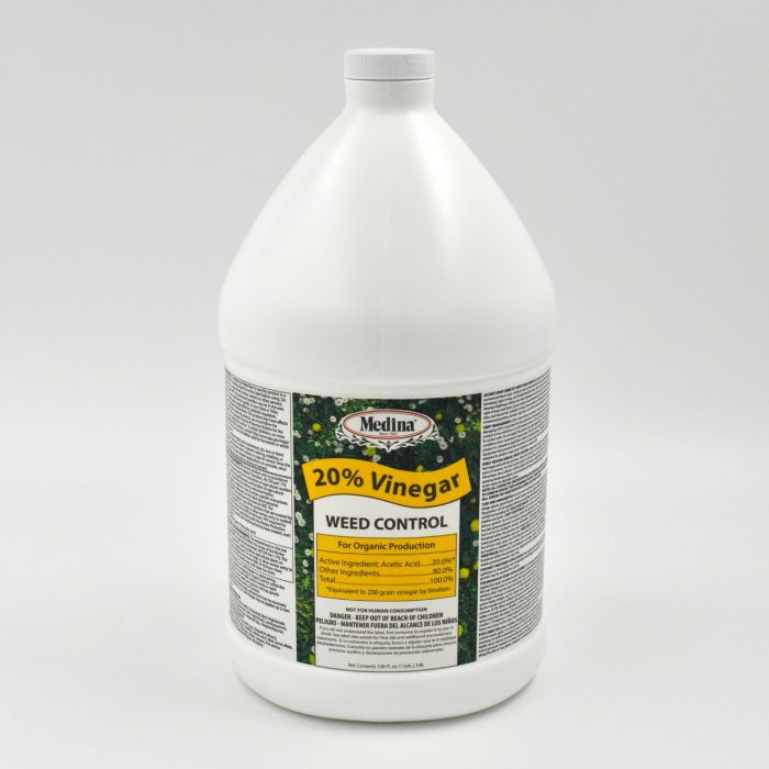 20% Vinegar Weed Control